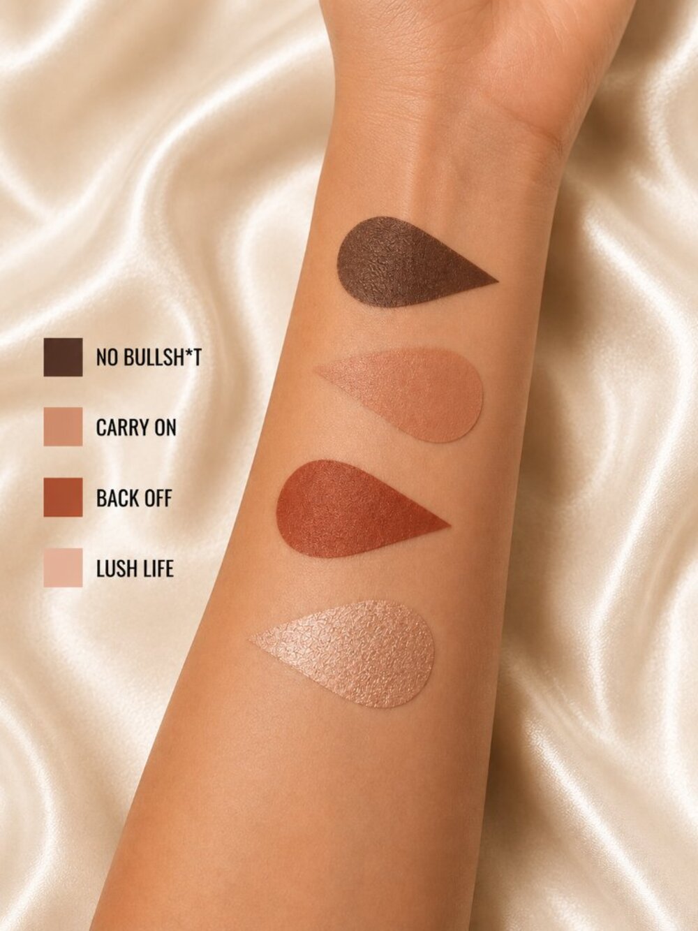 IL MAKIAGE Color Boss Squad Eye Color Quad – Workaholic 991 - Picture 3 of 6